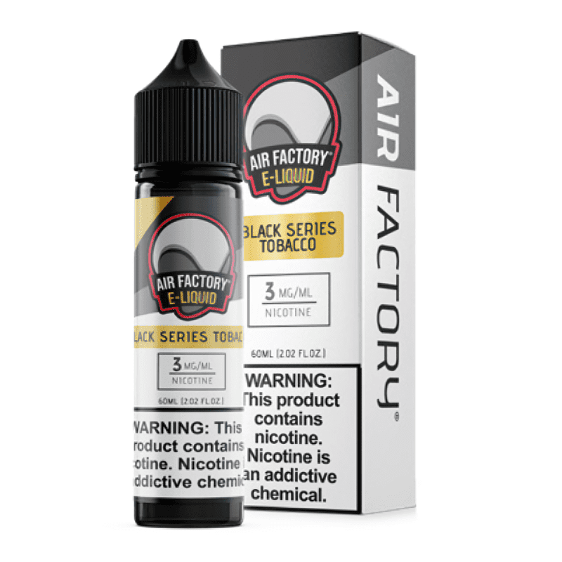 air factory black series tobacco ejuice 420382