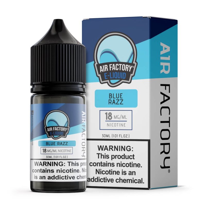 air factory salt blue razz ejuice 282131