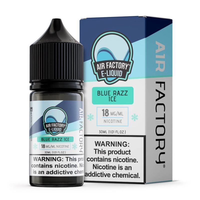 air factory salt blue razz ice ejuice 676315