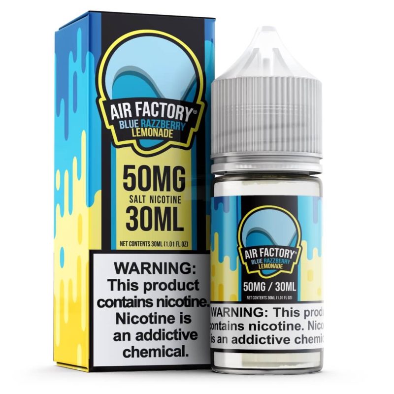 air factory salt blue razzberry lemonade ejuice 532114