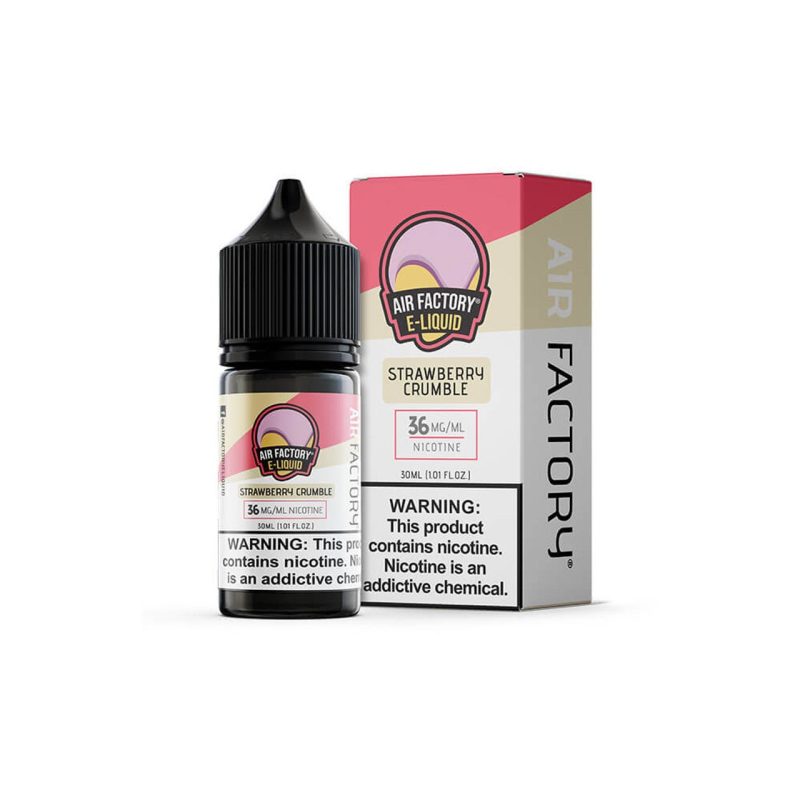 air factory salt strawberry crumble ejuice 556045