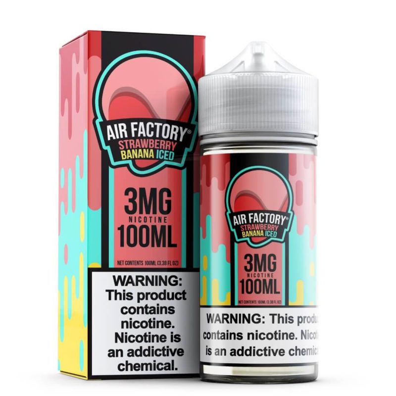 air factory strawberry banana iced ejuice 190945