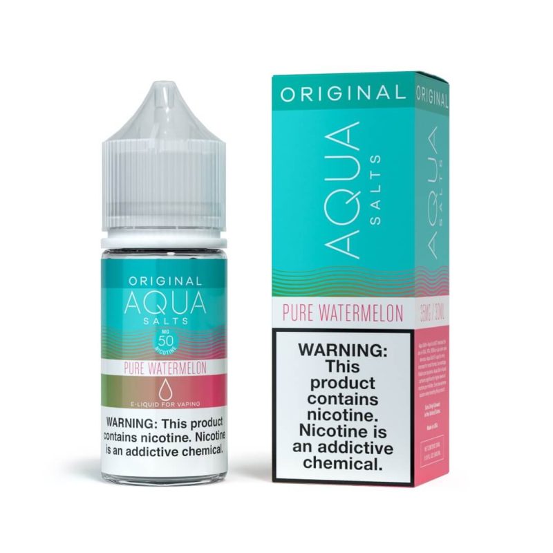 aqua salt pure watermelon ejuice 256497