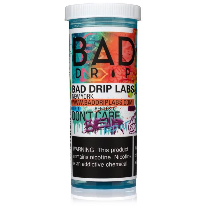 bad drip dont care bear iced out ejuice 803559