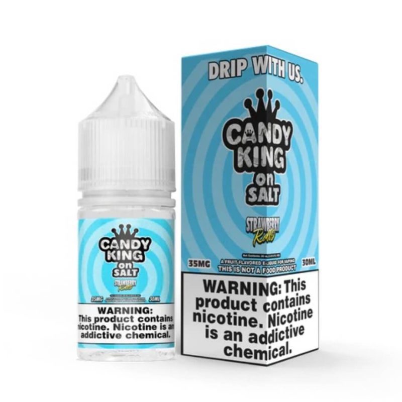 candy king on salt strawberry rolls ejuice 342091