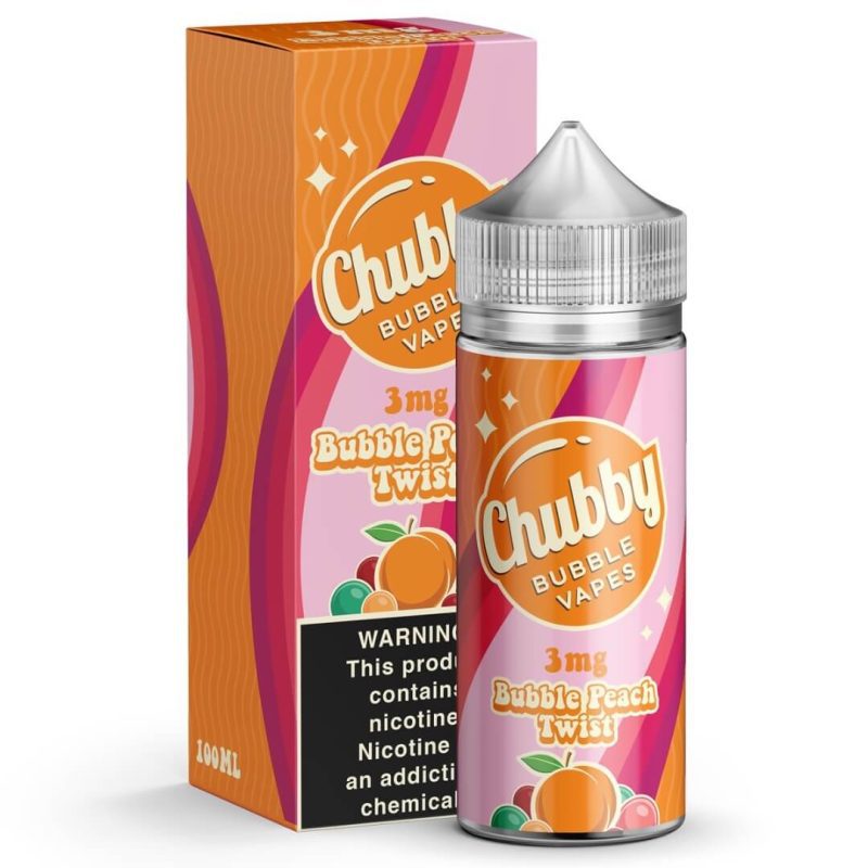 chubby bubble peach twist ejuice 682144