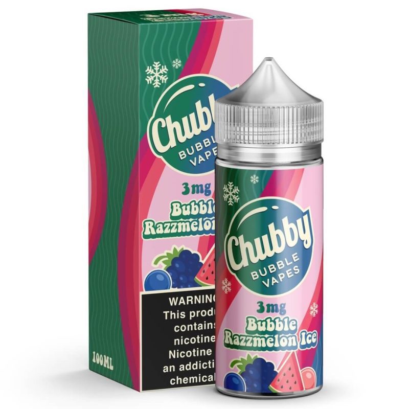 chubby bubble razzmelon ice ejuice 237189