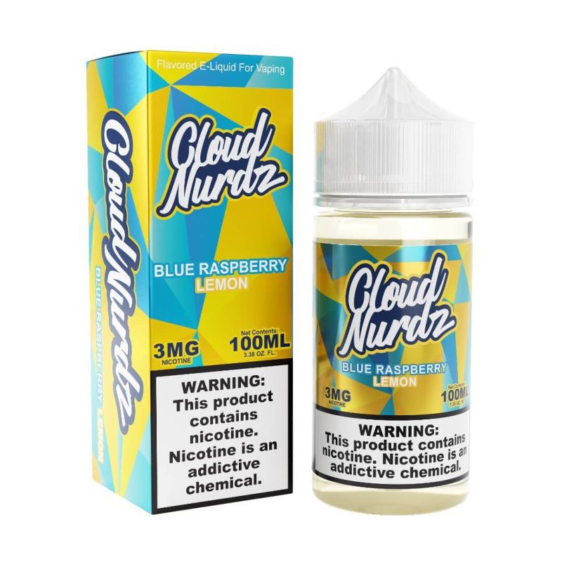 cloud nurdz blue raspberry lemon ejuice 378214