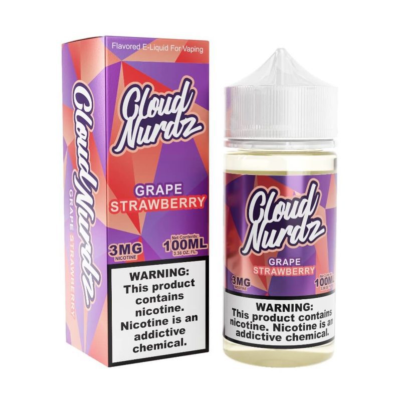 cloud nurdz grape strawberry ejuice 243167