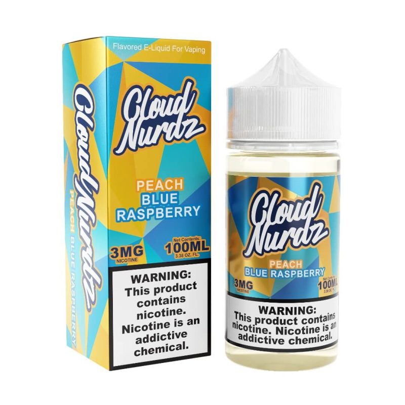 cloud nurdz peach blue raspberry ejuice 243619