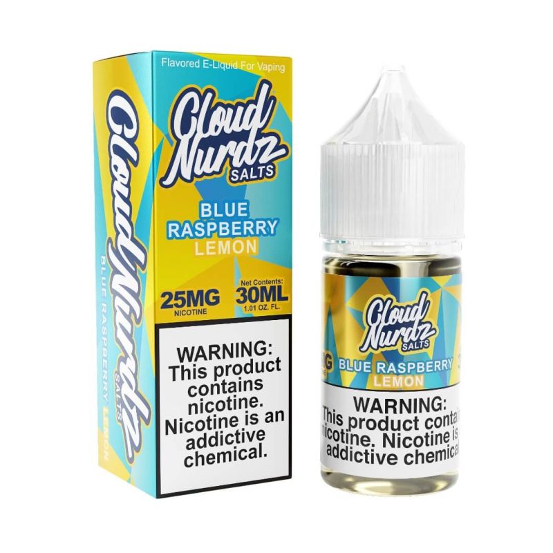 cloud nurdz salts blue raspberry lemon ejuice 979439