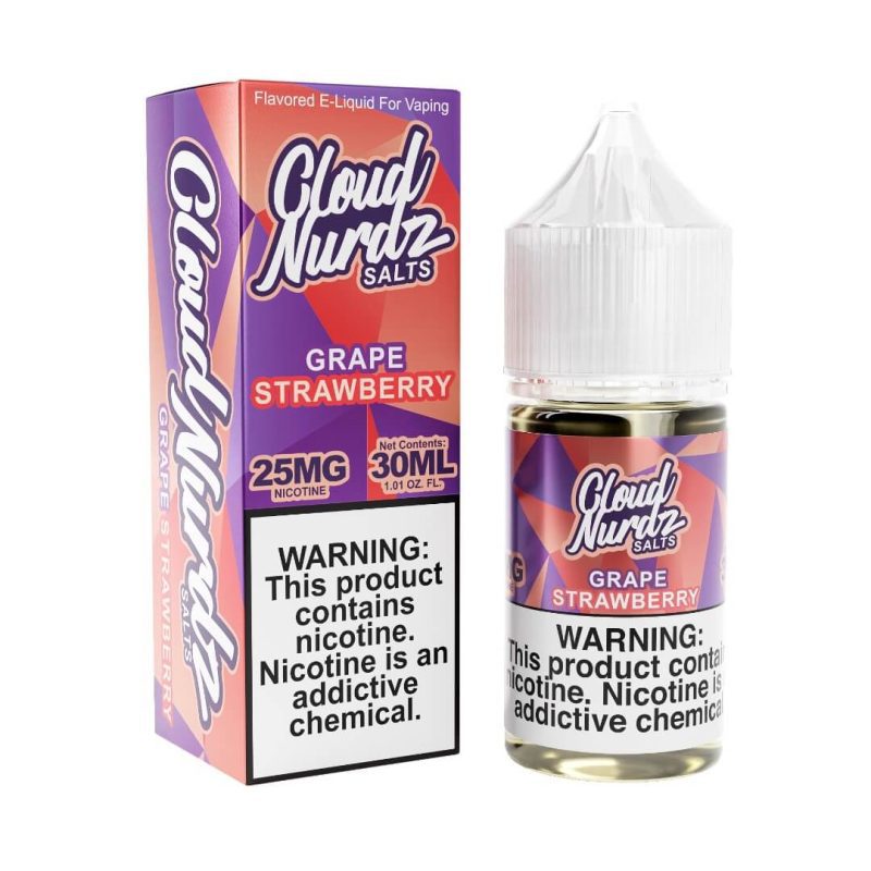 cloud nurdz salts grape strawberry ejuice 372184