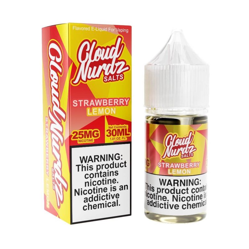 cloud nurdz salts strawberry lemon ejuice 235663