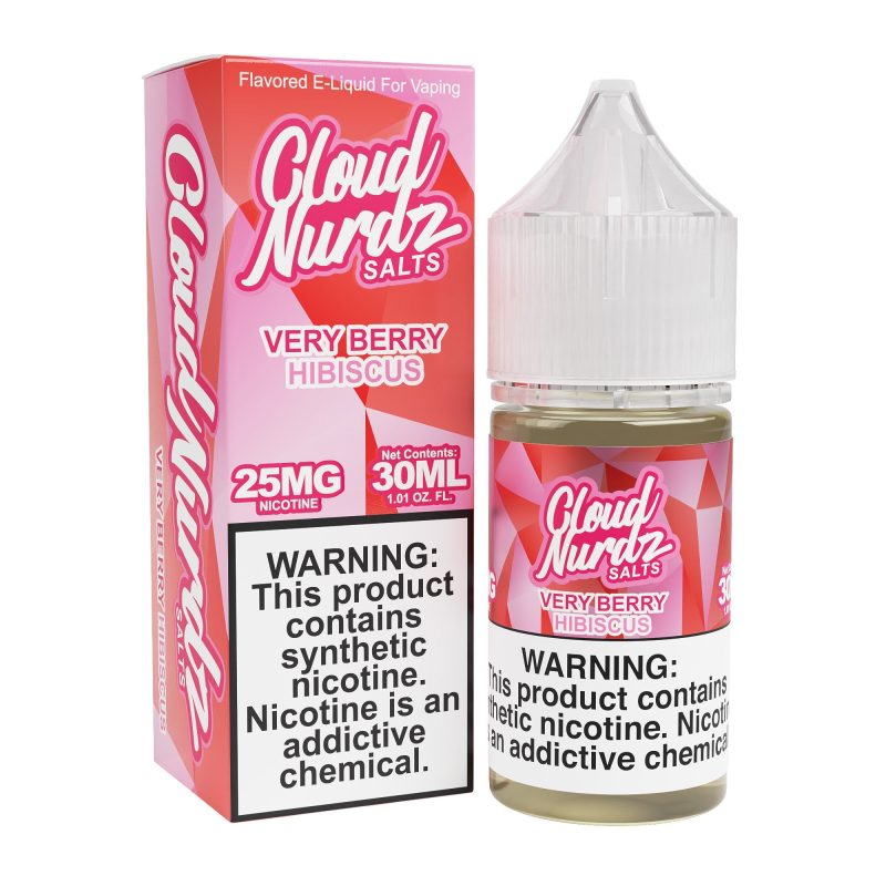 cloud nurdz salts very berry hibiscus ejuice 587623