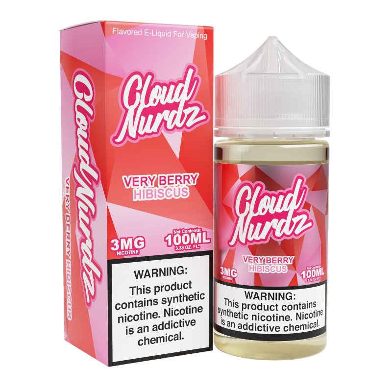 cloud nurdz very berry hibiscus ejuice 421510