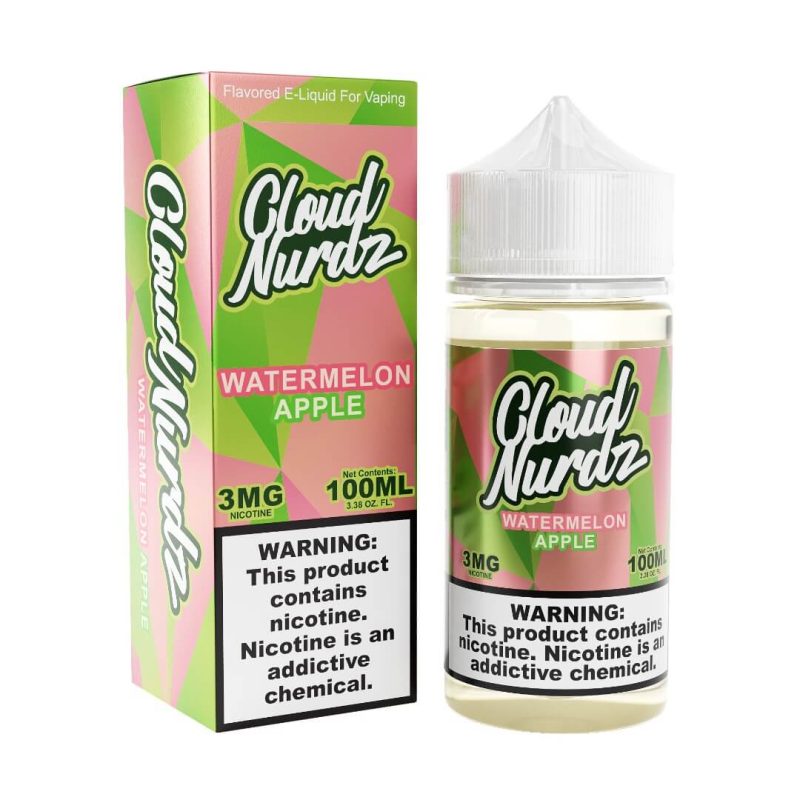 cloud nurdz watermelon apple ejuice 633387