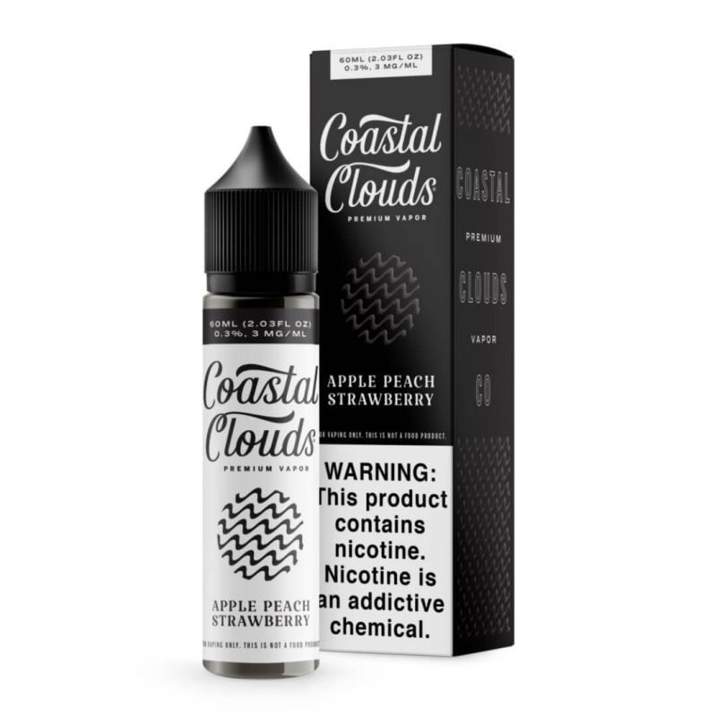 coastal clouds apple peach strawberry ejuice