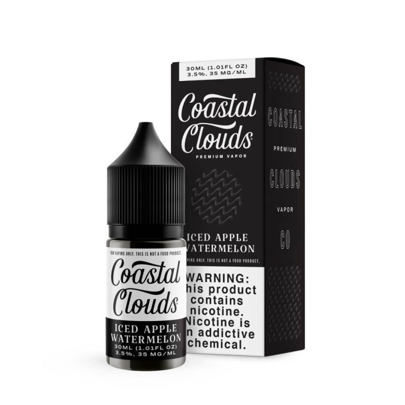 coastal clouds salt iced apple watermelon ejuice 162440