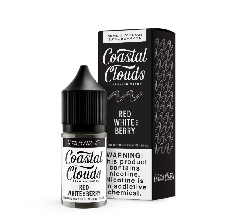 coastal clouds salt red white and berry ejuice 520222