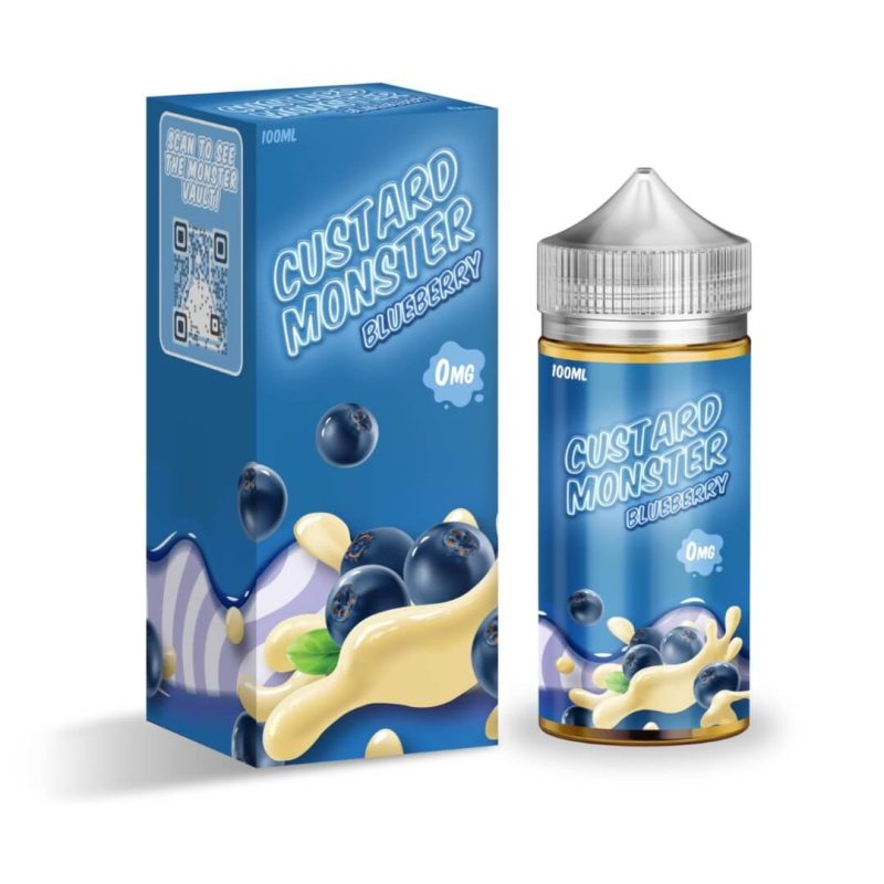 custard monster blueberry ejuice 685699