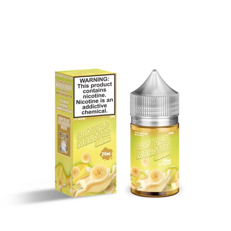 custard monster salt banana ejuice 542059