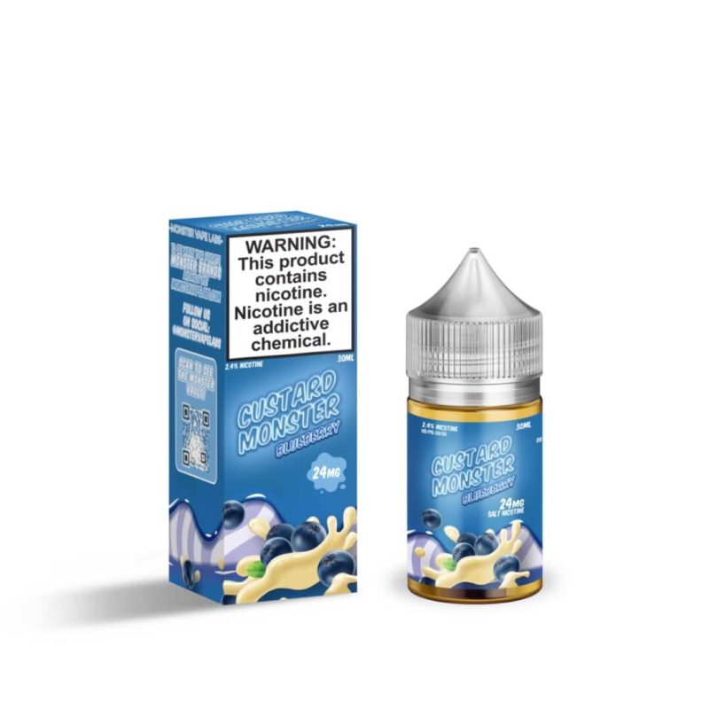 custard monster salt blueberry ejuice