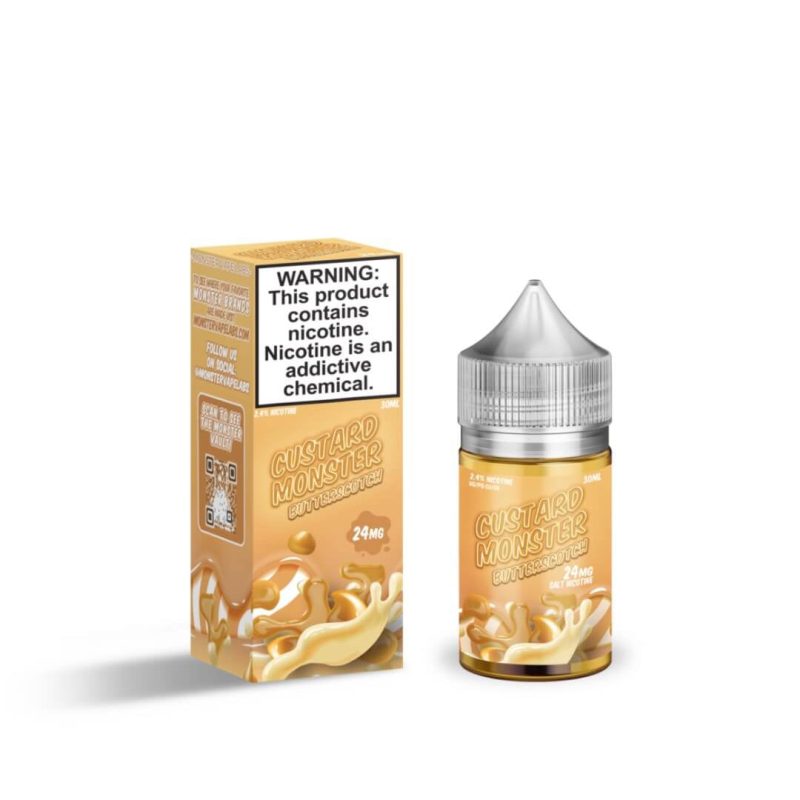 custard monster salt butterscotch ejuice 693439