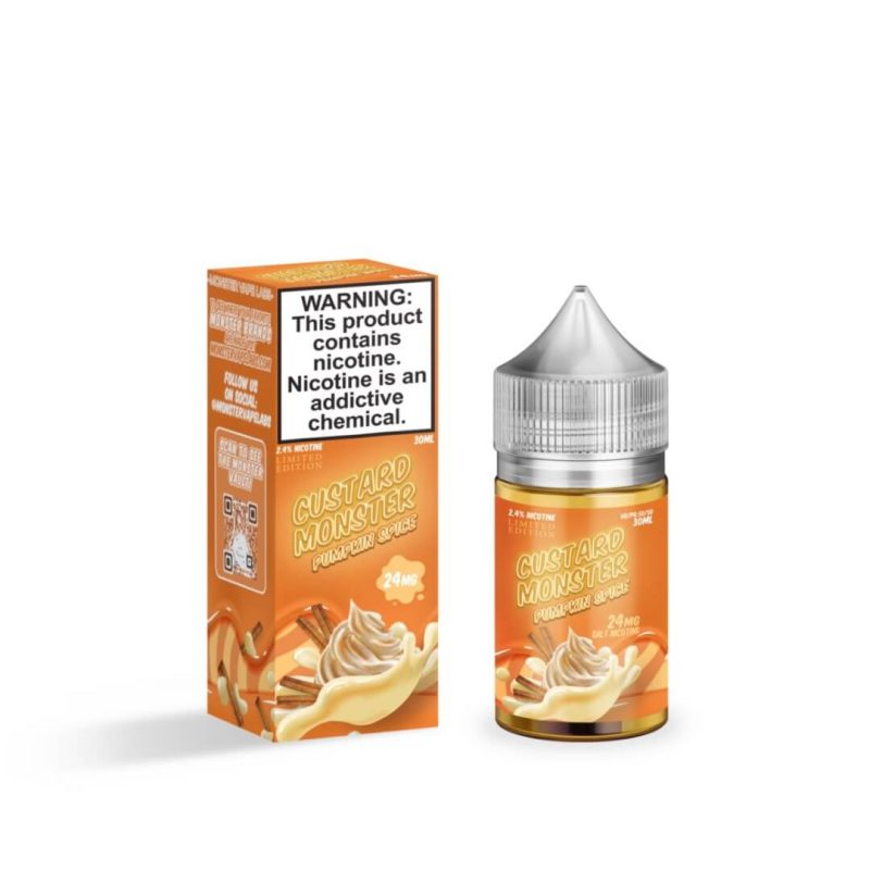 custard monster salt pumpkin spice ejuice 771940