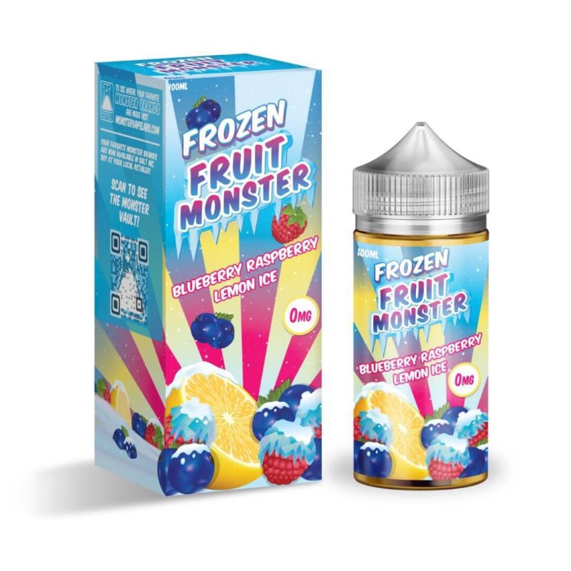 frozen fruit monster blueberry raspberry lemon ice ejuice 597345