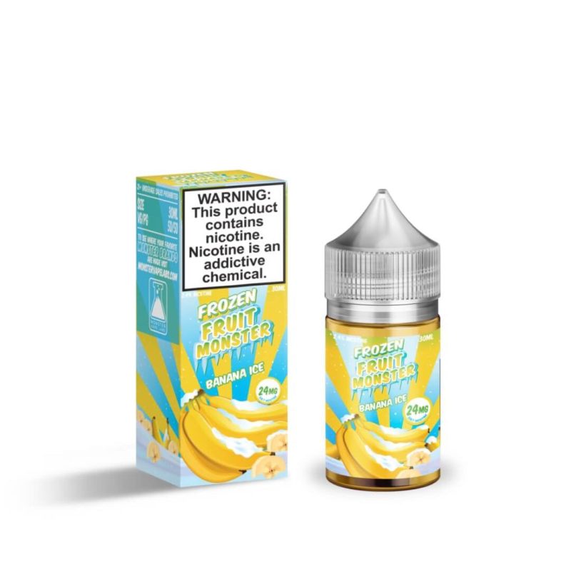 frozen fruit monster salt banana ice ejuice 892648