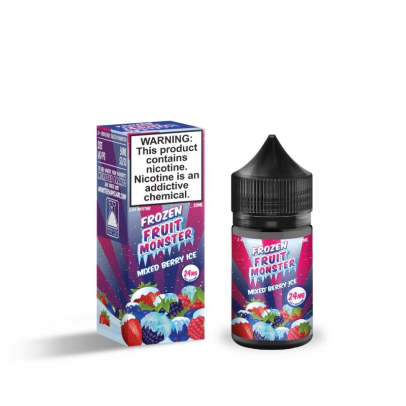 frozen fruit monster salt mixed berry ice ejuice 300011