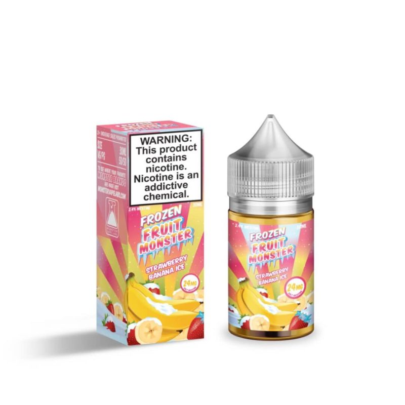 frozen fruit monster salt strawberry banana ejuice 960024