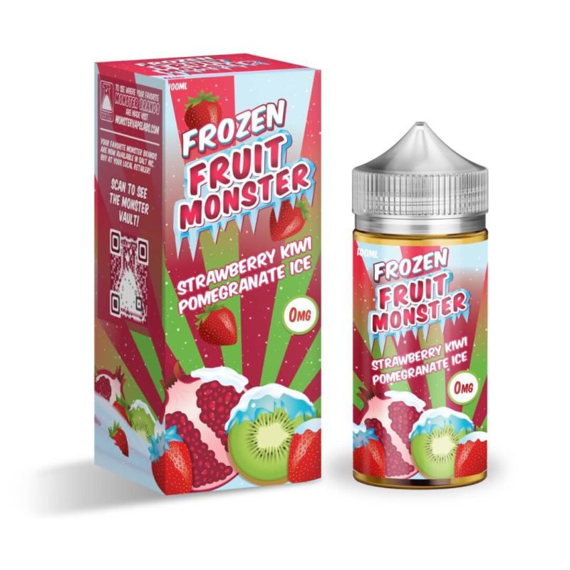 frozen fruit monster strawberry kiwi pomegranate ice ejuice 640687