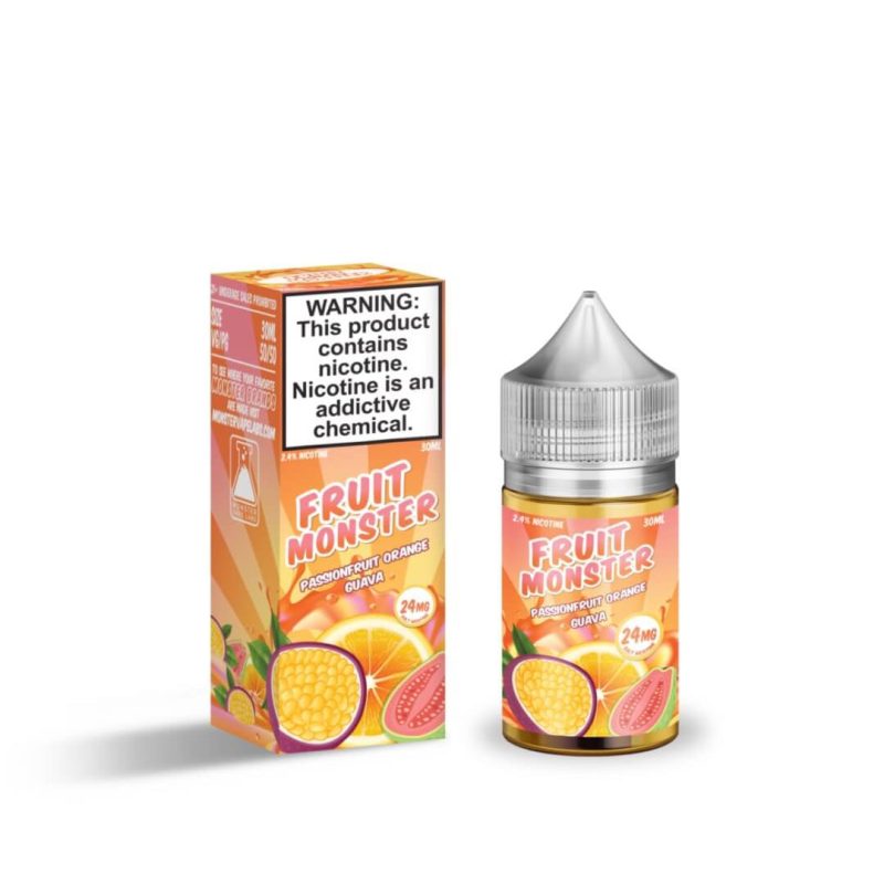 fruit monster salt passionfruit orange guava ejuice 719896