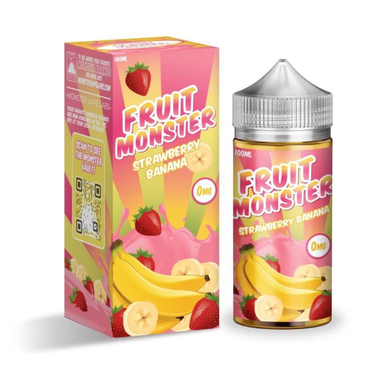 fruit monster strawberry banana ejuice 834917