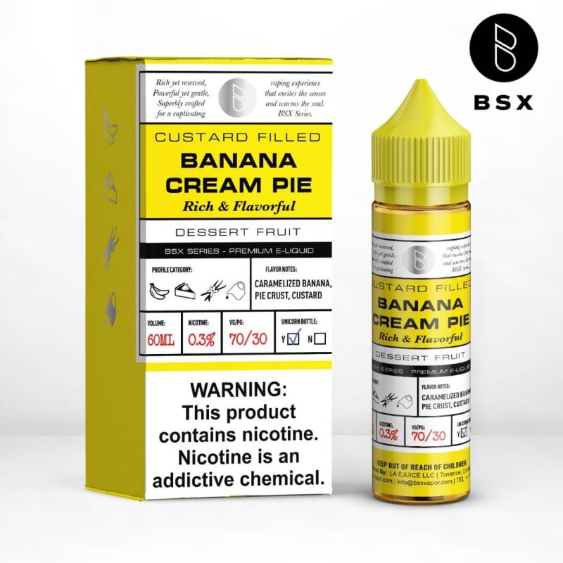 glas bsx banana cream pie ejuice 221641