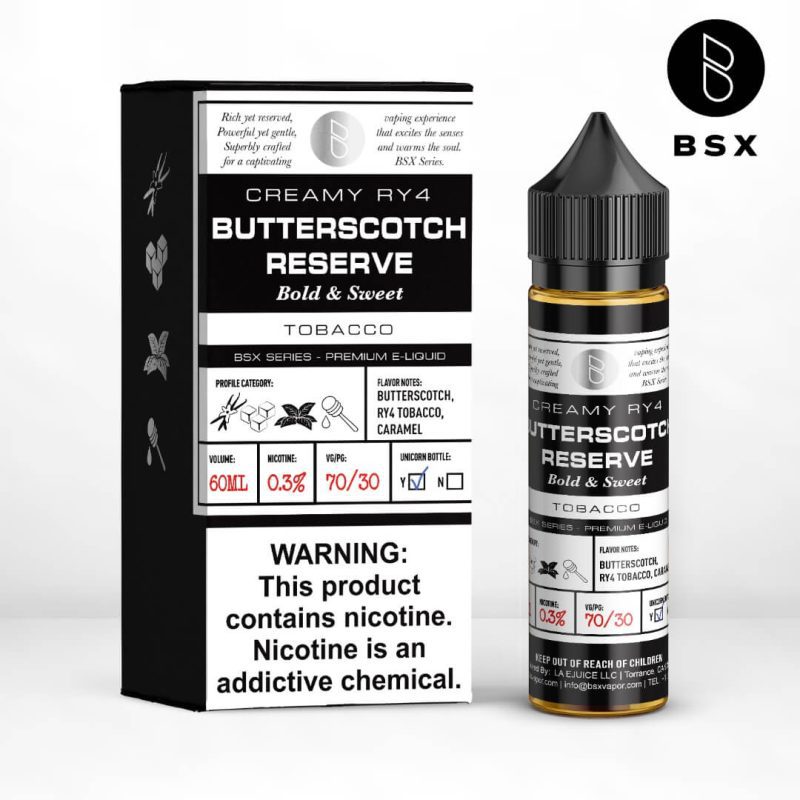 glas bsx butterscotch reserve ejuice 865795