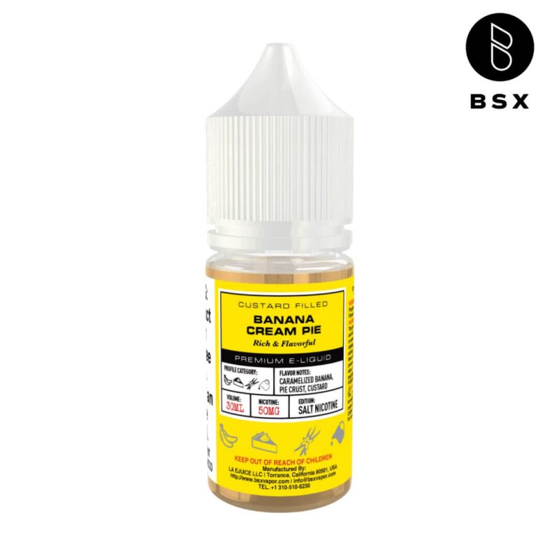 glas bsx nic salts banana cream pie ejuice 270200