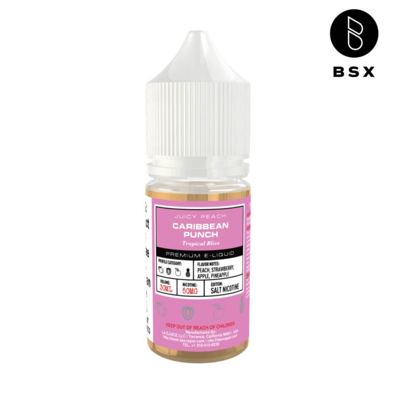 glas bsx nic salts caribbean punch ejuice 182678