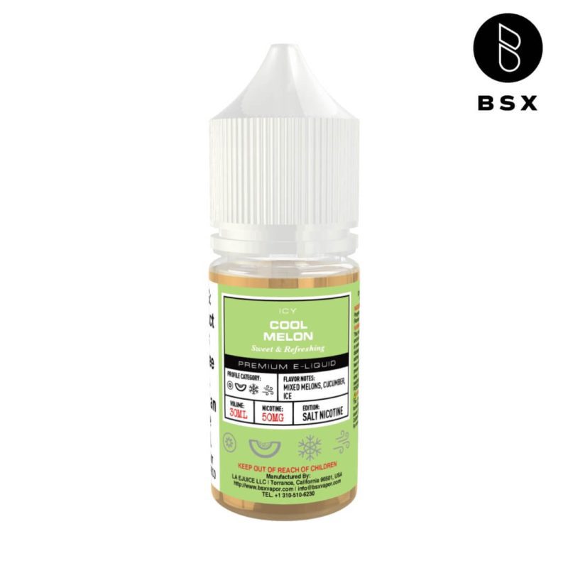 glas bsx nic salts cool melon ejuice 289072