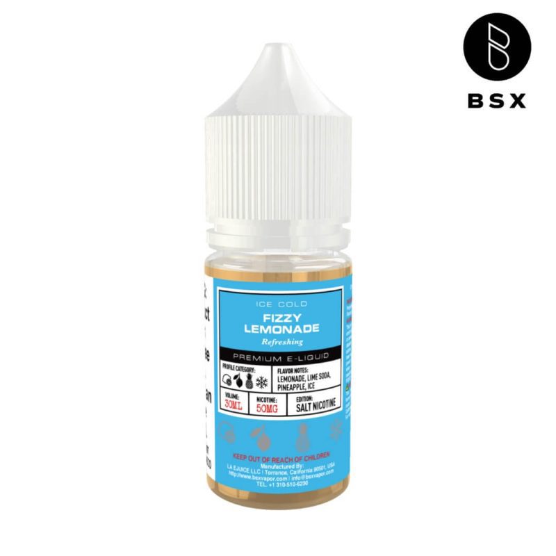 glas bsx nic salts fizzy lemonade ejuice 726396