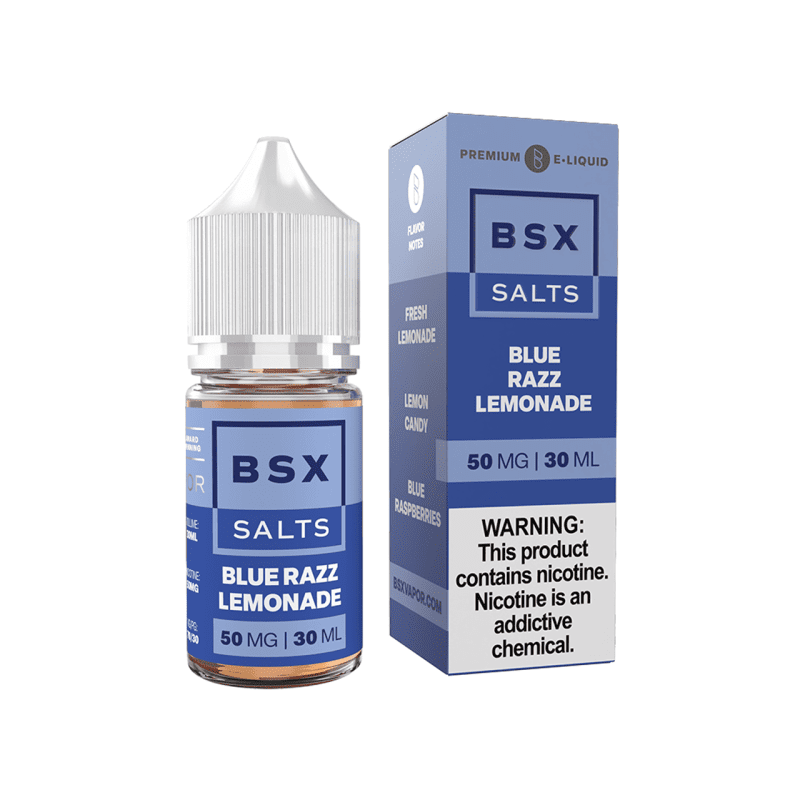 glas bsx salt blue razz lemonade ejuice 430240