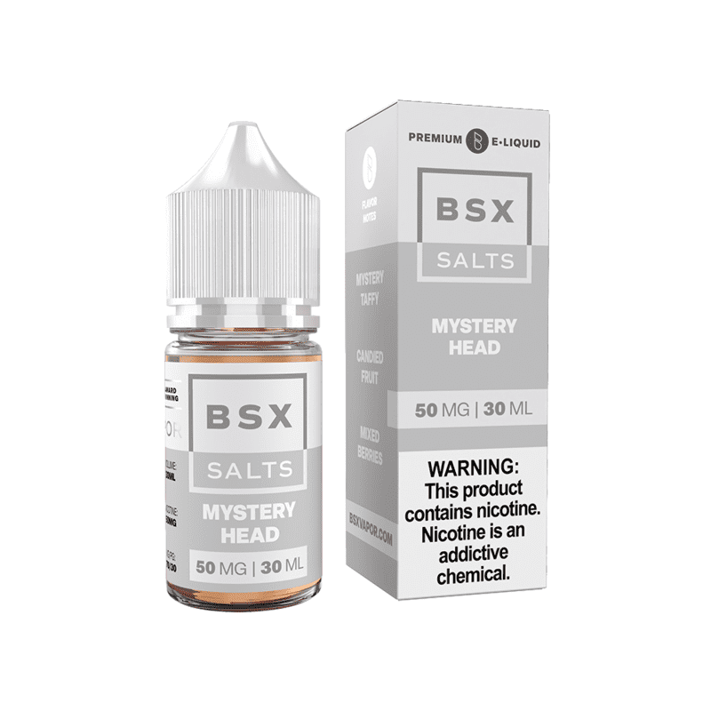 glas bsx salt mystery head ejuice 650661