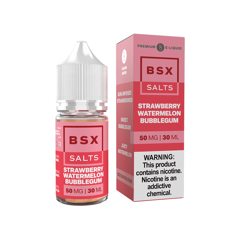 glas bsx salt strawberry watermelon bubblegum ejuice 986129