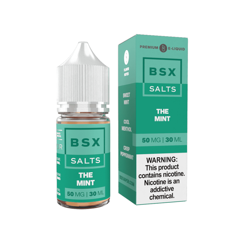 glas bsx salt the mint ejuice 803314