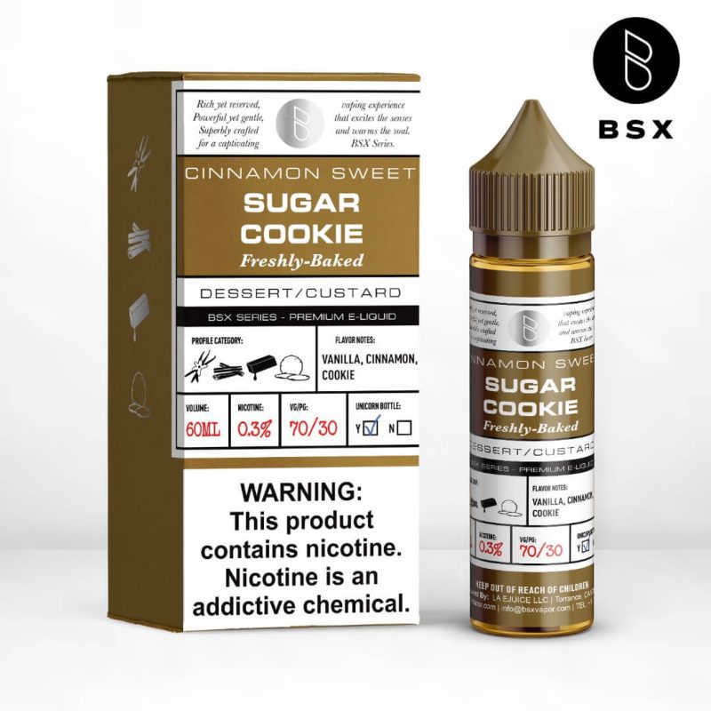 glas bsx sugar cookie ejuice 716789