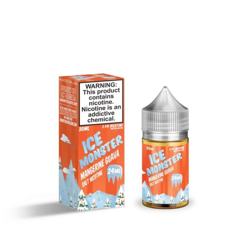 ice monster salt mangerine guava ejuice