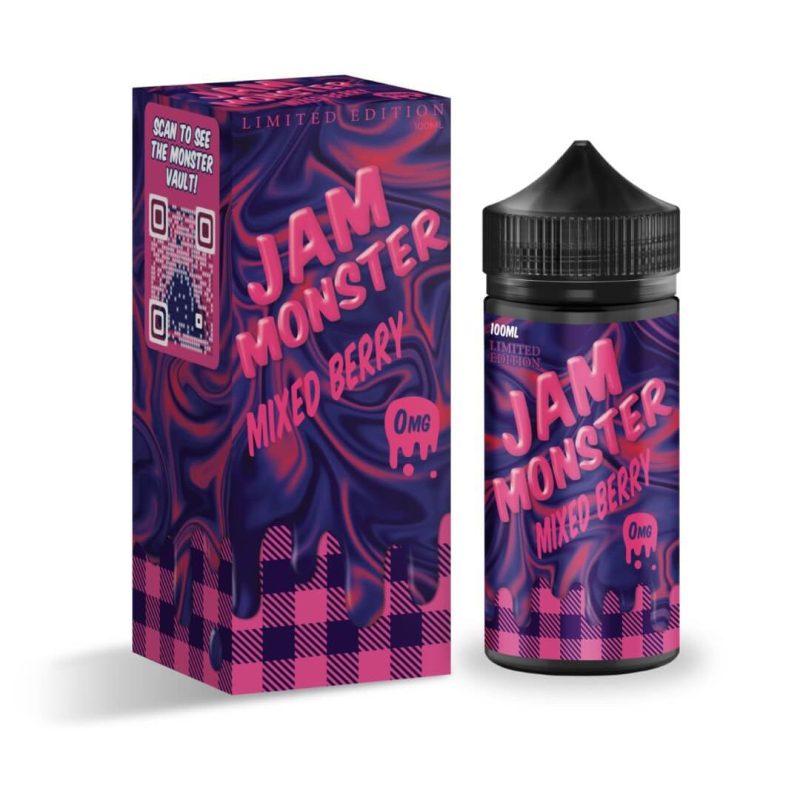 jam monster mixed berry ejuice