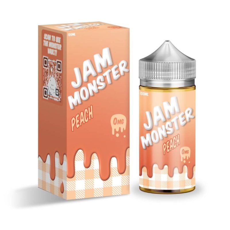 jam monster peach jam ejuice 192770