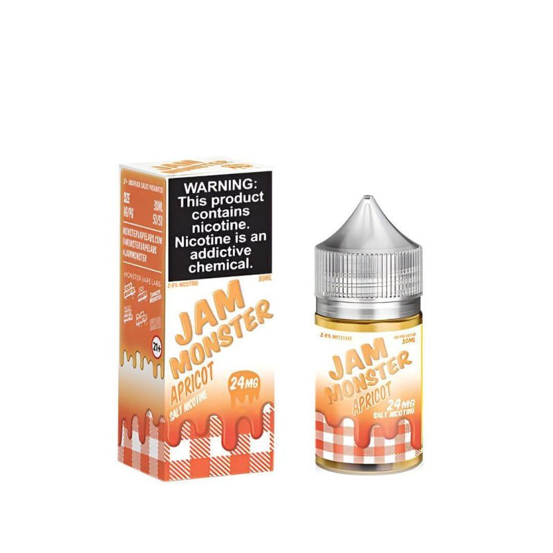 jam monster salt apricot ejuice